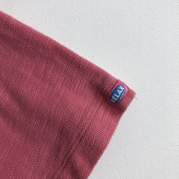 Men Tommy Bahama Short Sleeve Crew Neck T Shirt Size Medium Solid Pink Logo - Picture 4 of 7